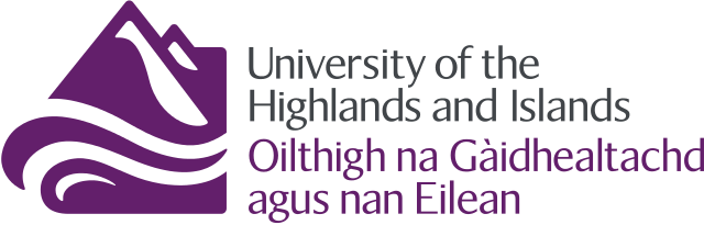University of the highlands and islands 252 logo